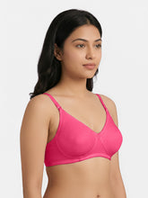 Load image into Gallery viewer, Sonari Lightly Padded Wirefree T-Shirt Bra for Women | Medium Coverage Convertible Straps - 0015