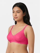 Load image into Gallery viewer, Sonari Lightly Padded Wirefree T-Shirt Bra for Women | Medium Coverage Convertible Straps - 0015