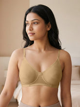 Load image into Gallery viewer, Sonari Lightly Padded Wirefree T-Shirt Bra for Women | Medium Coverage Convertible Straps - 0015