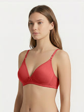 Load image into Gallery viewer, Sonari Lightly Padded Wirefree Medium Coverage Plunge Bra with Detachable Straps – 001