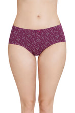 Load image into Gallery viewer, Amante Inner Elastic Printed Mid Rise Hipster Panty (Pack of 3) 43105