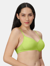 Load image into Gallery viewer, Sonari Lightly Padded Wirefree Medium Coverage Cotton-Polyester T-Shirt Bra with Detachable Straps – 0026