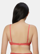 Load image into Gallery viewer, Sonari Lightly Padded Wirefree Medium Coverage Cotton-Polyester T-Shirt Bra with Detachable Straps – 0026