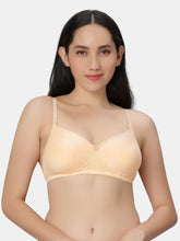 Load image into Gallery viewer, Sonari Lightly Padded Wirefree Medium Coverage Cotton-Polyester T-Shirt Bra with Detachable Straps – 0026