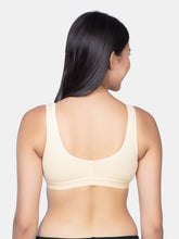 Load image into Gallery viewer, Sonari Cotton Non Padded Full Coverage Pull-On Yoga Bra with Broad Straps and Wide Band – 004