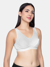 Load image into Gallery viewer, Sonari Cotton Non Padded Full Coverage Pull-On Yoga Bra with Broad Straps and Wide Band – 004
