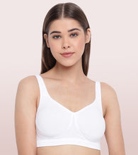 Load image into Gallery viewer, Enamor Encircle Side Shaping Lift With Wide Strap Women's Cotton Everyday Full Support Bra - Non Padded, Wirefree, Full-Coverage - A142
