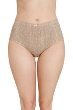 Load image into Gallery viewer, Amante Inner Elastic Printed High Rise Full Brief Panty (Pack of 3) 53105