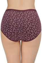Load image into Gallery viewer, Amante Print High Rise Full Brief Panties (Pack of 3) 53101