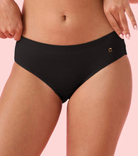 Load image into Gallery viewer, Enamor CR17 Chic Stretch Cotton, All Day Comfort, Mid Waist Hipster Panty for Women - Naturally Breathable, Antimicrobial with Stain release, Inner Elastic, Full Coverage - Pack of 5 (Jet Black / Nude)