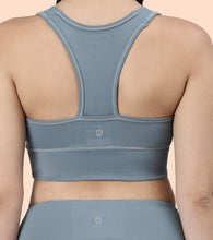 Load image into Gallery viewer, Enamor Basic Workout Sports Bra | Medium Impact Dry Fit Longline Bra For Women | A202