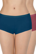 Load image into Gallery viewer, Amante Solid Low Rise Boyshort Panties (Pack of 2) 62001