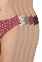 Load image into Gallery viewer, Amante Assorted Low Rise Bikini Panties (Pack of 5) 35302