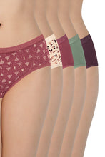 Load image into Gallery viewer, Amante Assorted Low Rise Hipster Panties (Pack of 5) 45301