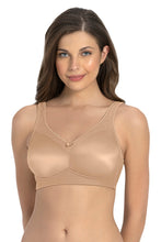 Load image into Gallery viewer, Amante Elegant Support Non-padded & Non-wired Bra - Sandalwood 78001