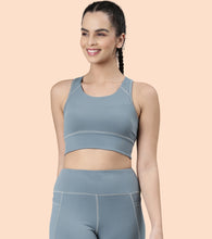 Load image into Gallery viewer, Enamor Basic Workout Sports Bra | Medium Impact Dry Fit Longline Bra For Women | A202