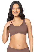 Load image into Gallery viewer, Amante Invisi Ease Padded Non-Wired Slip-On Bra - Nutmeg 102501