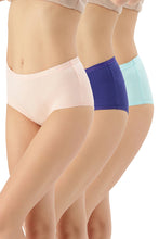 Load image into Gallery viewer, Amante Solid Full Brief Panty (Pack of 3) 53001