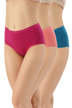 Load image into Gallery viewer, Amante Solid Full Brief Panty (Pack of 3) 53001