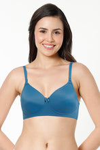 Load image into Gallery viewer, Amante Smooth Charm Padded Non-Wired T-Shirt Bra - Blue Sapphire 10606
