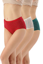 Load image into Gallery viewer, Amante Full Brief Printed Panty (Pack of 3) 53101