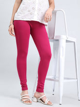 Load image into Gallery viewer, Go Colors Dark Rose Ponte Smart Fit Leggings