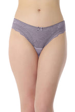 Load image into Gallery viewer, Amante Elegance Brazillian Panty - Gray Ridge 101001