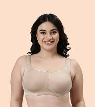 Load image into Gallery viewer, Enamor Side Shaper, Double layer Compression Fabric for Cups Women's Everyday Fashion Full Support Minimizer Bra - Non-Padded, Wirefree, High-Coverage - F048