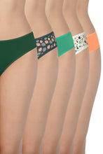 Load image into Gallery viewer, Amante Assorted Low Rise Bikini (Pack of 5) - C518 35302