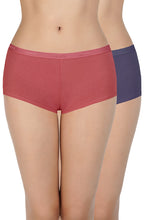 Load image into Gallery viewer, Amante Solid Low Rise Boyshort Panties (Pack of 2) 62001