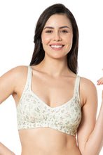 Load image into Gallery viewer, Amante Cool Contour Non Padded Non-Wired Super Support Bra - Floral Posy Print 10421