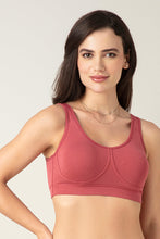 Load image into Gallery viewer, Amante All Day At Home Bra - Earth Red 78901