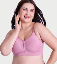 Load image into Gallery viewer, Enamor Jiggle Control Full Support Everyday Bra - Non Padded, Non-Wired, Full Coverage - A197 (Cosmetic Pink)