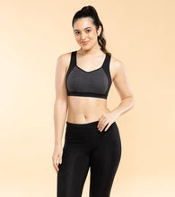 Load image into Gallery viewer, Enamor SB38 Medium Impact Cotton Sports Bra, Padded, Wire-Free, Full Coverage for Comfort