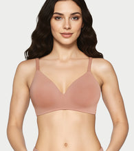 Load image into Gallery viewer, Enamor Drip T Shirt Bra for Women Padded, Wire-Free, Medium Coverage - SMB03 (Mocha Mousse)