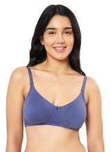 Load image into Gallery viewer, Amante All Day Comfort Non-padded & Non-wired Bra - Crown Blue 78101