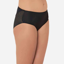 Load image into Gallery viewer, Wacoal Forma Mid Waist Medium Coverage Everyday Wear Hipster Panty - Black LP40120IN