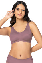 Load image into Gallery viewer, Amante Invisi Padded Non-Wired Effortless Bralette - Nostalgia Rose 102401