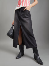 Load image into Gallery viewer, Go Colors Denim Skirt