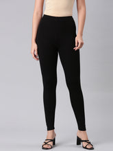 Load image into Gallery viewer, Go Colors Black Ponte Smart Fit Leggings