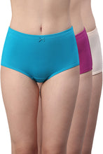 Load image into Gallery viewer, Amante Inner Elastic Waistband Full Brief (Pack of 3) 53005