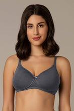 Load image into Gallery viewer, Amante All Day Smooth Comfort Padded & Non-wired Bra - Gray Stone 78201