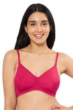Load image into Gallery viewer, Amante Smooth Elegance Padded Non-wired T-shirt Bra - Pursian Red 92301