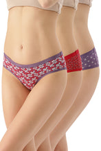 Load image into Gallery viewer, Amante Low Rise Printed Hipster (Pack of 3) 43101