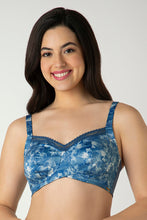 Load image into Gallery viewer, Amante Demure Non-Padded Non-Wired Contour Bra - Floral Fusion Print 05601