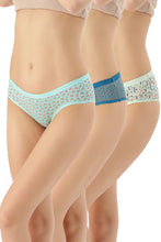 Load image into Gallery viewer, Amante Printed Low Rise Hipster (Pack of 3) 43101