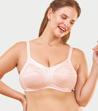 Load image into Gallery viewer, Enamor Innovations Fabcool M-Frame Side Shaper Panel Women's Cotton Everyday Bra - Non Padded, Wirefree, Full Coverage - A014 (Available in Plus Sizes) (Pearl)