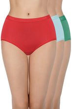 Load image into Gallery viewer, Amante Solid Full Brief Panty (Pack of 3) - C507 53001
