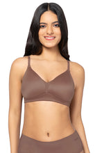 Load image into Gallery viewer, Amante Smooth Plunge Padded Non-Wired Bra - Clove 04801