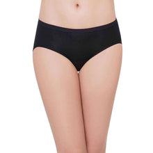 Load image into Gallery viewer, Wacoal Hygieni Mid Waist Full Coverage Night Wear High Absorbency Period Panty - Black WU5202